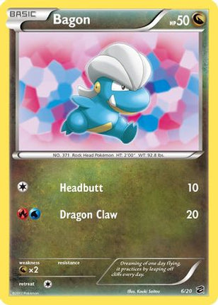 Bagon - 6/124 [Dragon Vault] Holofoil