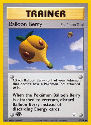 Balloon Berry - 60/64 [Neo Revelation] 1st Edition