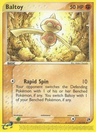 Baltoy - 32/109 [Sandstorm] Reverse Holofoil