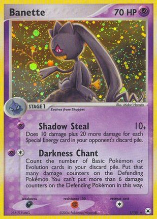 Banette - 1/null [Hidden Legends] Reverse Holofoil