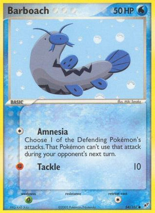 Barboach - 54/109 [Deoxys] Reverse Holofoil