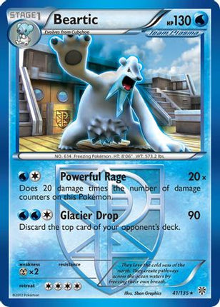 Beartic (Team Plasma) - 41/149 [Plasma Storm] Reverse Holofoil