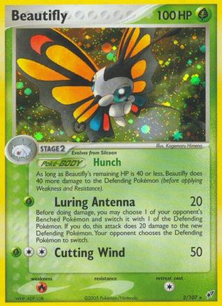Beautifly - 2/109 [Deoxys] Reverse Holofoil