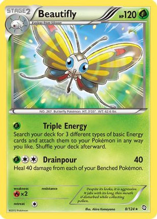 Beautifly - 8/124 [Dragons Exalted]
