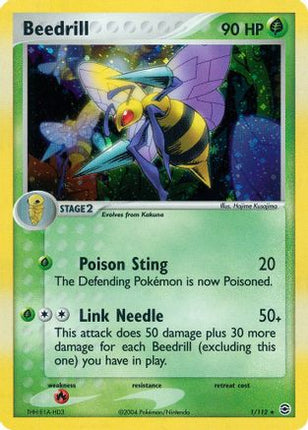Beedrill - 1/95 [FireRed & LeafGreen] Reverse Holofoil