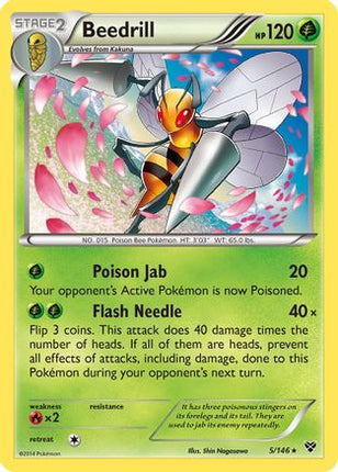 Beedrill - 5/106 [XY Base Set]