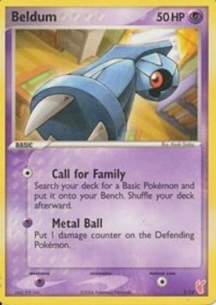 Beldum 1/12 - EX Trainer Kit 2 Plusle & Minun
