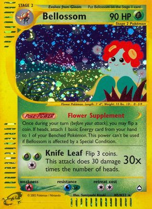 Bellossom (H5) - H5/null [Aquapolis] Holofoil