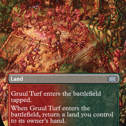 Gruul Turf (Borderless) [Double Masters 2022]