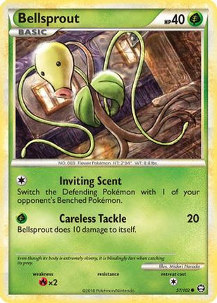 Bellsprout - 57/106 [Triumphant] Reverse Holofoil