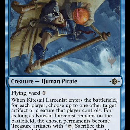 Kitesail Larcenist [The Lost Caverns of Ixalan Promos]