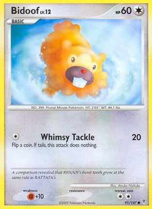Bidoof - 91/106 [Supreme Victors] Reverse Holofoil