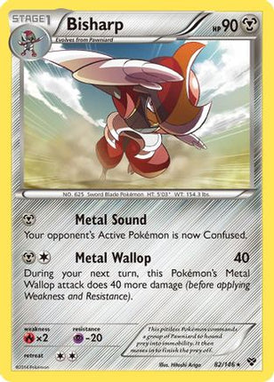 Bisharp - 82/106 [XY Base Set] Reverse Holofoil