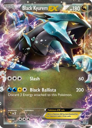 Black Kyurem EX - 95/149 [Plasma Storm] Holofoil