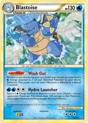 Blastoise - 13/106 [Unleashed] Reverse Holofoil