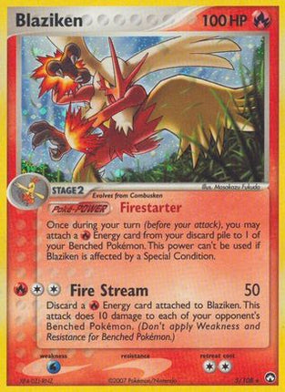Blaziken - 5/null [Power Keepers] Holofoil