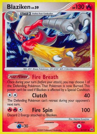 Blaziken - 3/106 [Platinum] Holofoil
