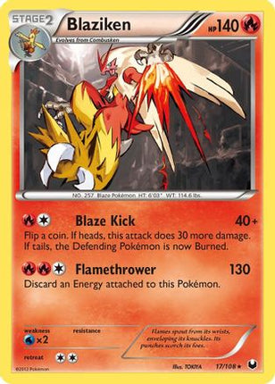 Blaziken - 17/99 [Dark Explorers] Reverse Holofoil
