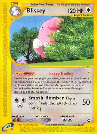 Blissey - 6/null [Aquapolis]