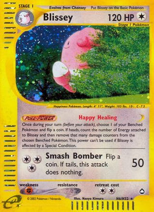 Blissey (H6) - H6/null [Aquapolis] Holofoil