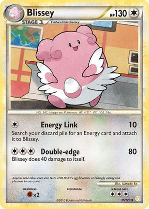 Blissey - 36/106 [HeartGold SoulSilver]