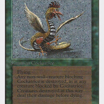 Cockatrice [Unlimited Edition]