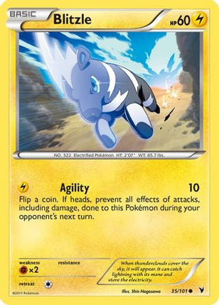 Blitzle - 35/101 [Noble Victories] Reverse Holofoil