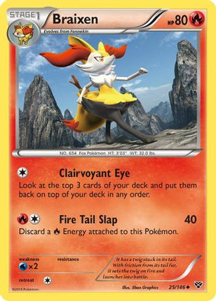 Braixen - 25/106 [XY Base Set]