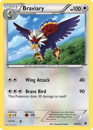 Braviary - 88/98 [Emerging Powers] Reverse Holofoil