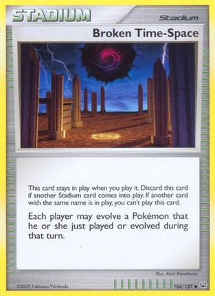 Broken Time-Space - 104/106 [Platinum] Reverse Holofoil