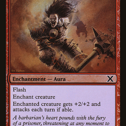 Uncontrollable Anger [Tenth Edition] Foil