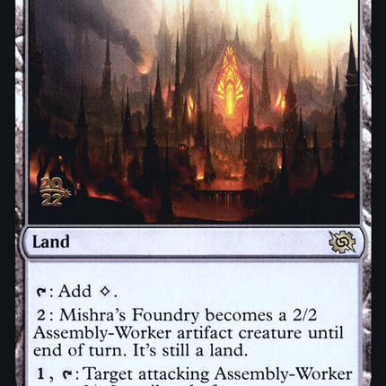 Mishra's Foundry [The Brothers' War Promos] Prerelease Foil