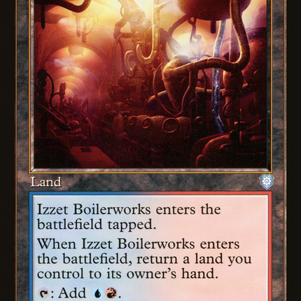 Izzet Boilerworks (Retro) [The Brothers' War Commander]