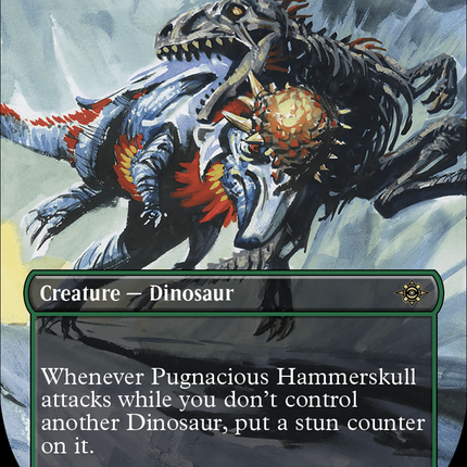 Pugnacious Hammerskull (Borderless) [The Lost Caverns of Ixalan]
