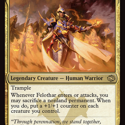 Felothar, Dawn of the Abzan [Tarkir: Dragonstorm] Foil