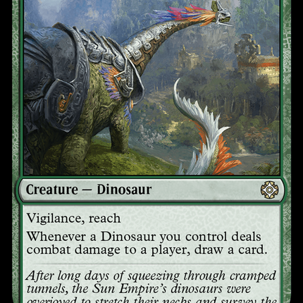 Curious Altisaur [The Lost Caverns of Ixalan Commander]