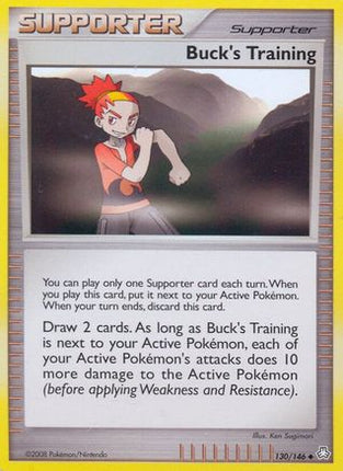 Buck's Training - 130/106 [Legends Awakened] Reverse Holofoil