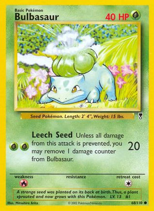 Bulbasaur - 68/110 [Legendary Collection] Reverse Holofoil