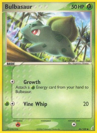 Bulbasaur - 046/100 [Crystal Guardians] Reverse Holofoil