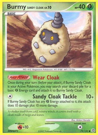 Burmy Sandy Cloak - 79/132 [Secret Wonders] Reverse Holofoil