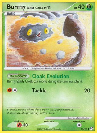 Burmy Sandy Cloak - 57/106 [Arceus]