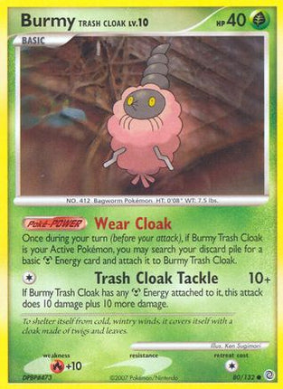 Burmy Trash Cloak - 80/132 [Secret Wonders] Reverse Holofoil
