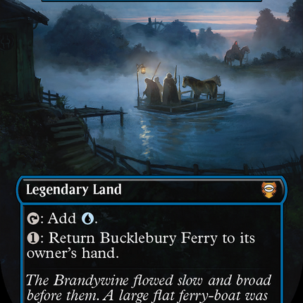 Oboro, Palace in the Clouds (Borderless) [Tales of Middle-earth Commander] Surge Foil