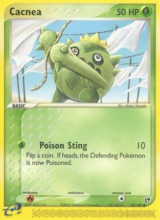 Cacnea - 58/100 [Sandstorm] Reverse Holofoil