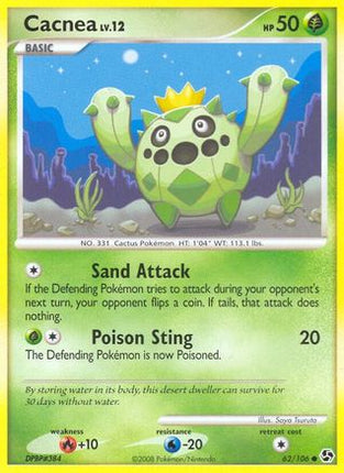 Cacnea - 62/106 [Great Encounters] Reverse Holofoil