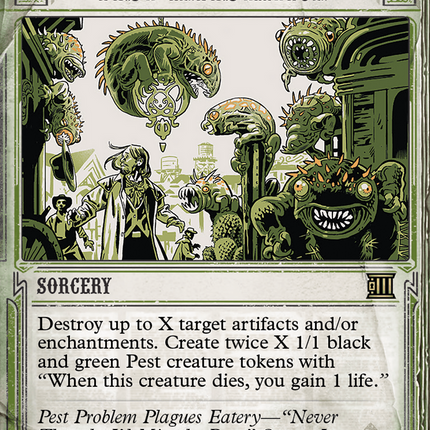 Pest Infestation (Showcase) (Borderless) [Breaking News]