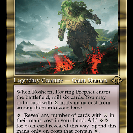 Rosheen, Roaring Prophet (Retro) [Modern Horizons 3] Foil