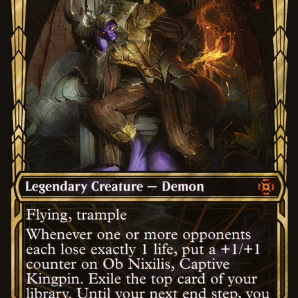 Ob Nixilis, Captive Kingpin (Showcase) [March of the Machine: The Aftermath]