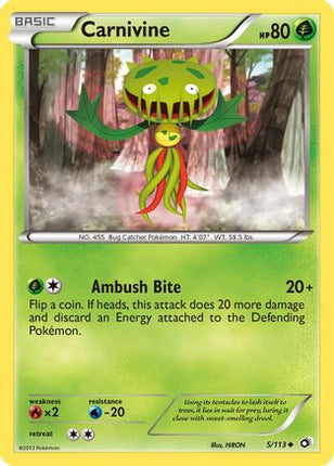 Carnivine - 5/106 [Legendary Treasures]