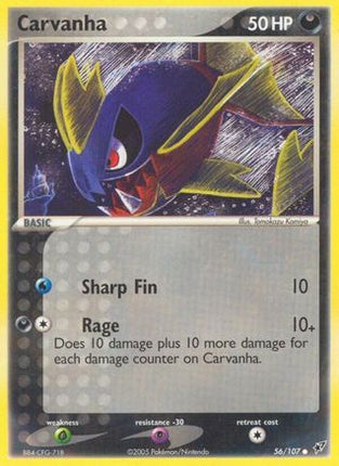 Carvanha - 56/109 [Deoxys]
